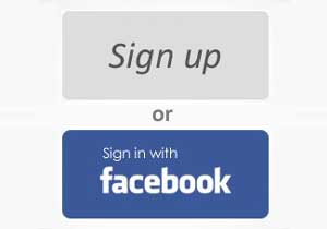 Facebook login authentication